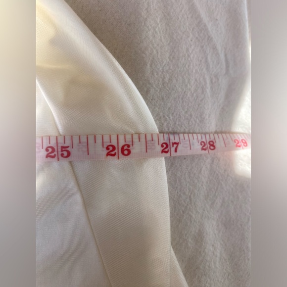 vtg maidenform negligée lace set nightgown robe silky union made usa ivory sz. s - Picture 13 of 16